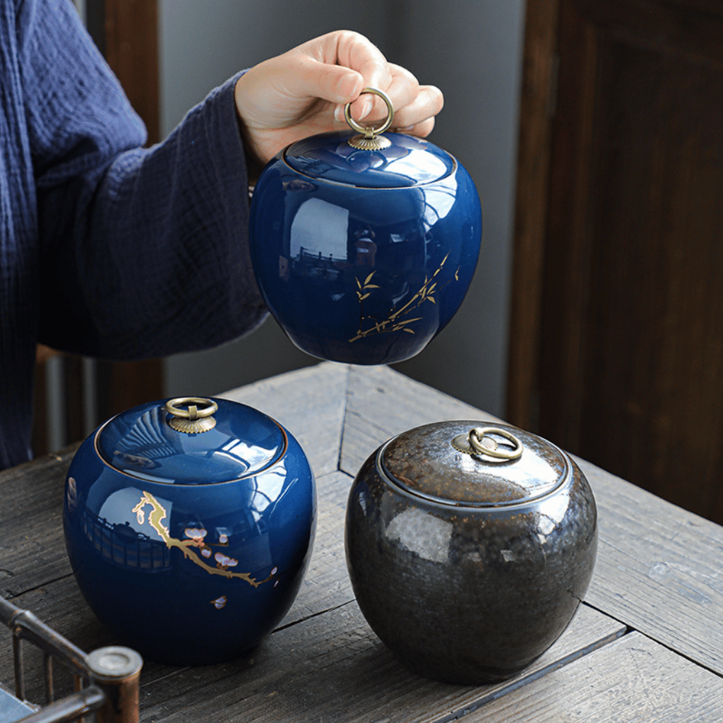 Blossoms Respite Ceramic Urn