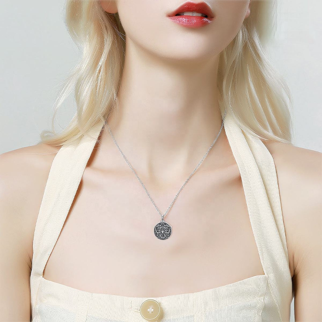 Butterfly Memories Cremation Pendant