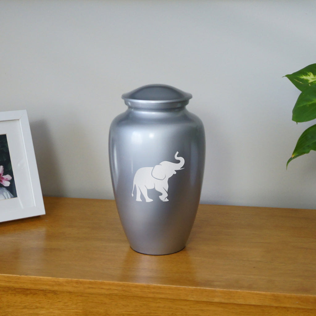 Dancing Elephant Cremation Urn