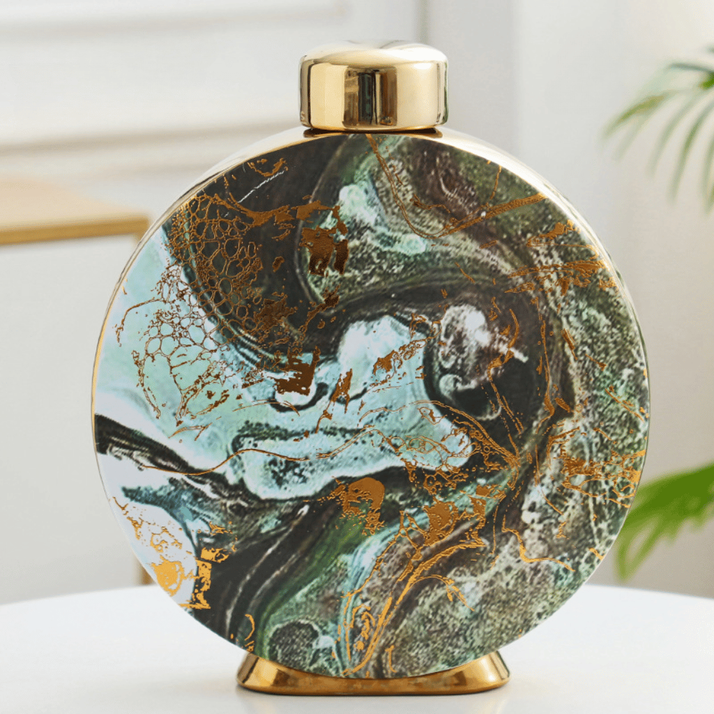 Earthen Cradle Ceramic Urn