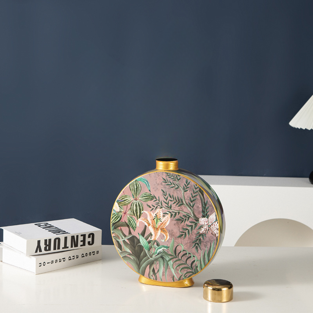 Floral Forgiveness Ceramic Urn