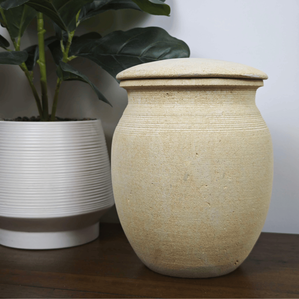 Infinity Sandstone Cremation Urn