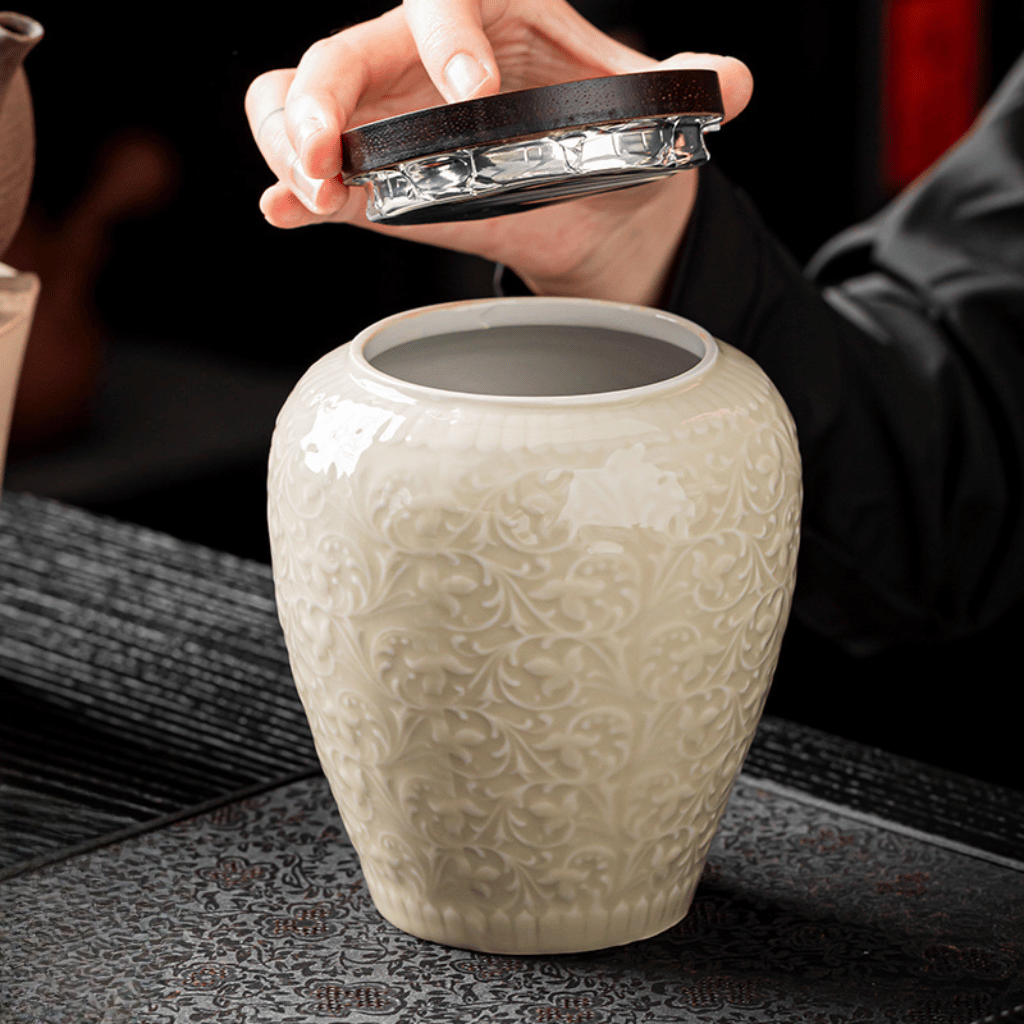 Natures Remembrance Ceramic Urn