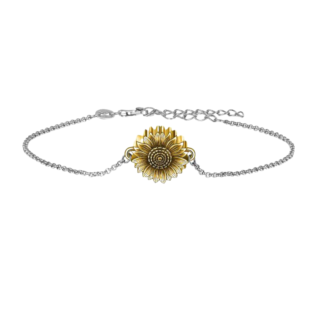 Sunflower deals gold bracelet