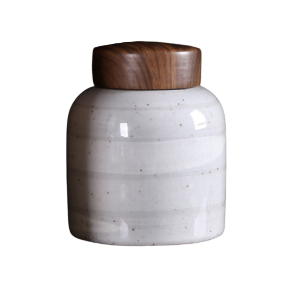 Sweet Remembrance Ceramic Urn In White