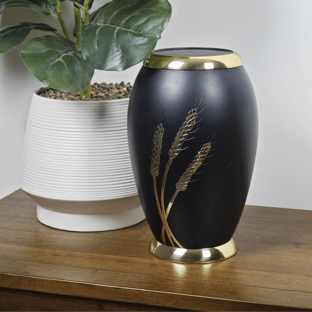 Wheat Fields Cremation Urn
