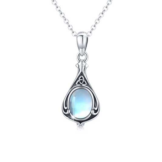 Aqua Cremation Necklace