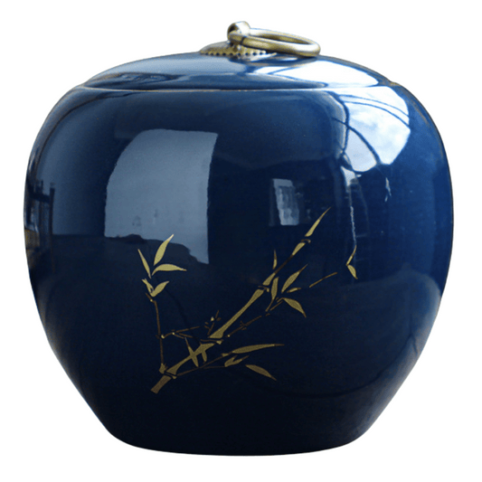 Bamboo Respite Ceramic Urn