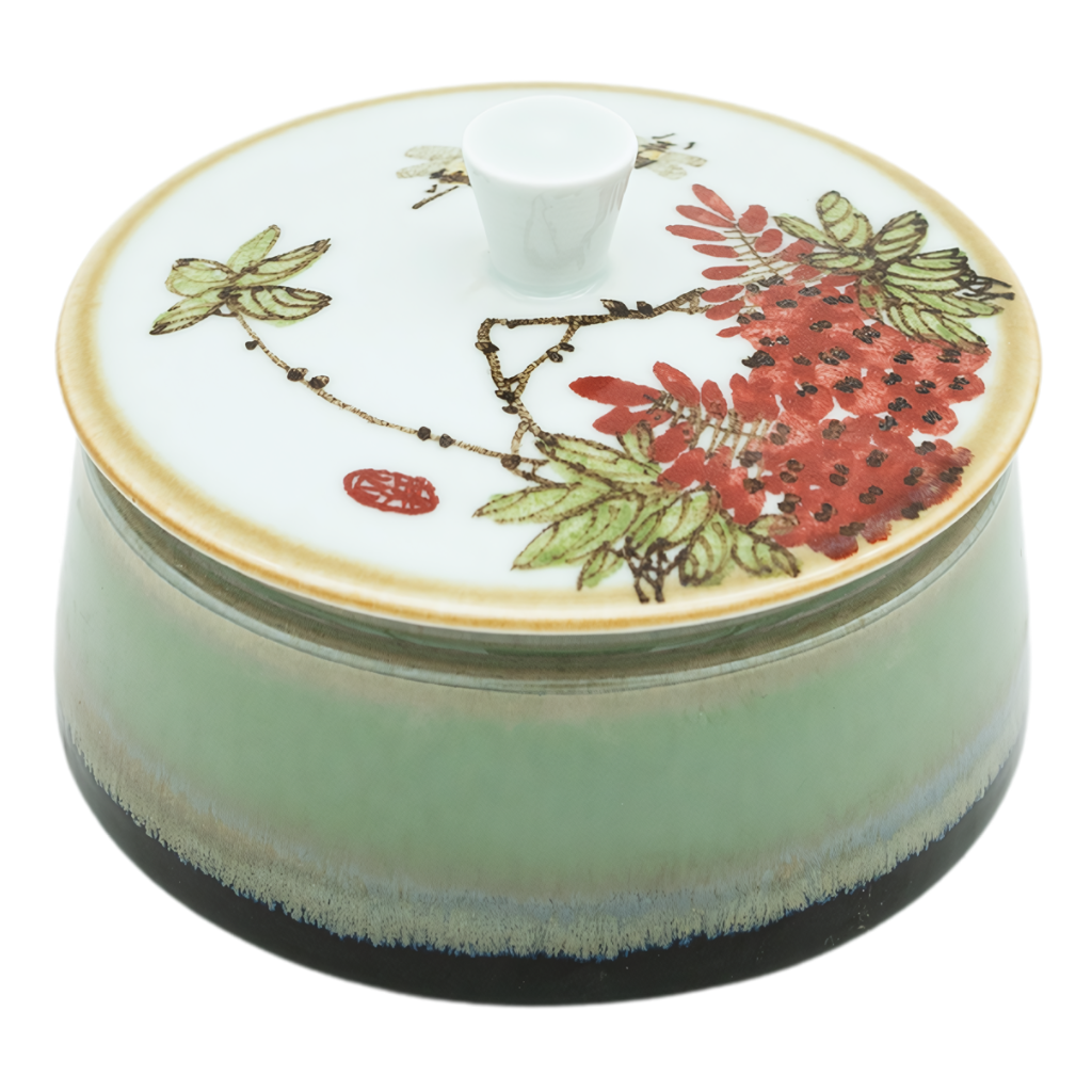 Bottlebrush Porcelain Cremation Urn