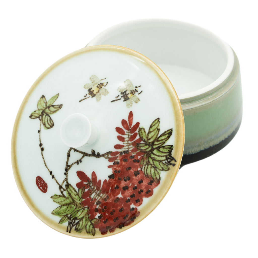 Bottlebrush Porcelain Cremation Urn