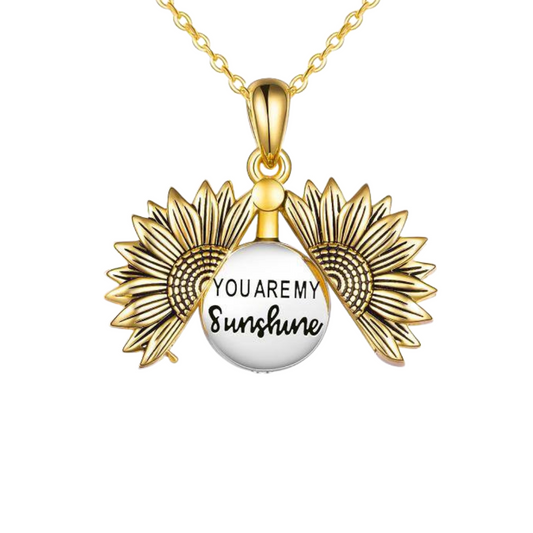 Brightening Sunshine Cremation Necklace