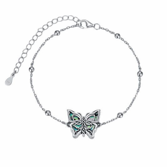 Butterfly Beauty Cremation Bracelet