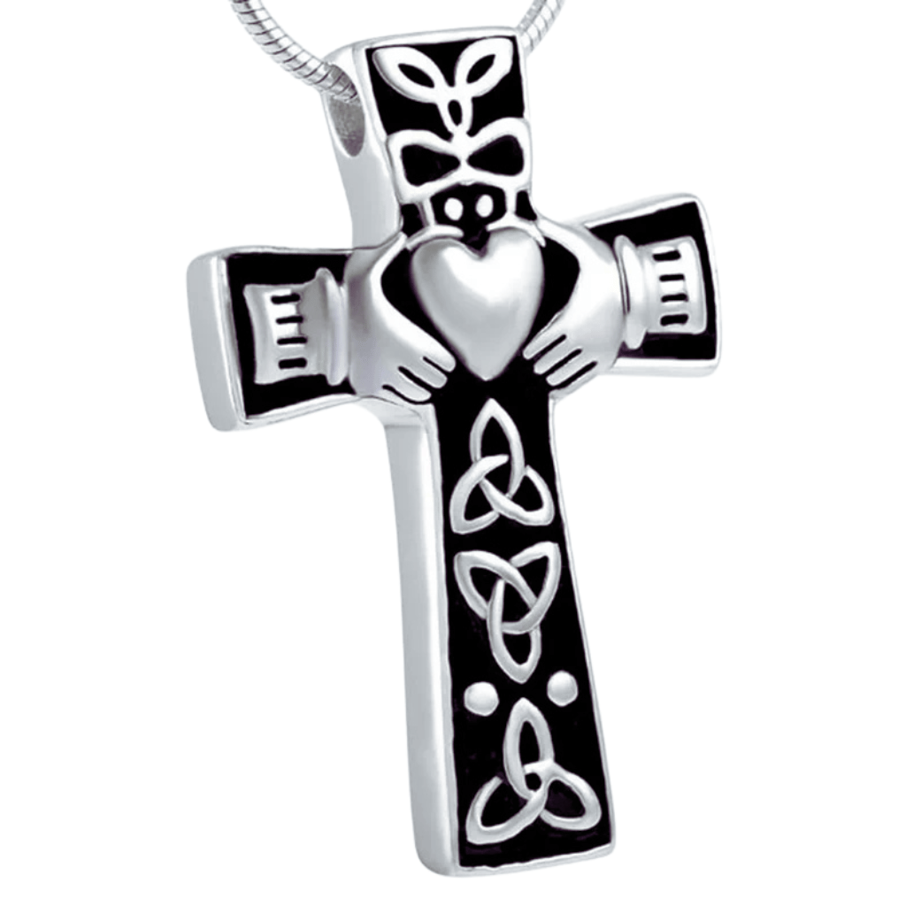 Celtic Cross Cremation Pendant