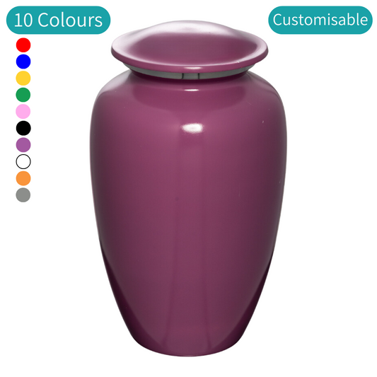 Classic Elegance Cremation Urn in Pink