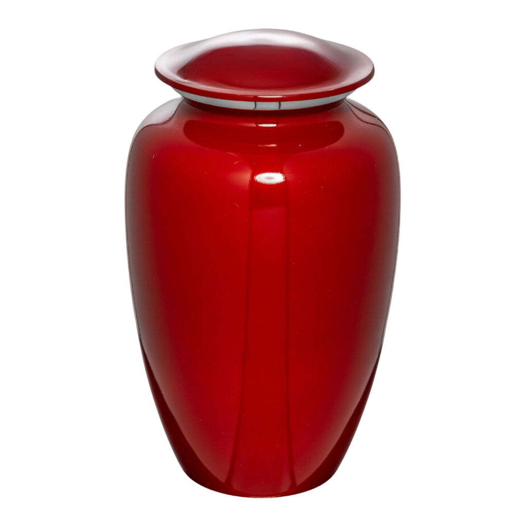 Rustic Red Urn Classic Elegance Cremation Urn in Red – Eternal Urns Australia