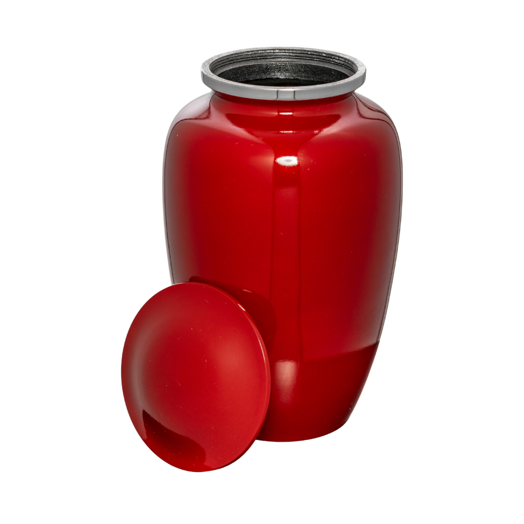 Rustic Red Urn Classic Elegance Cremation Urn in Red – Eternal Urns Australia