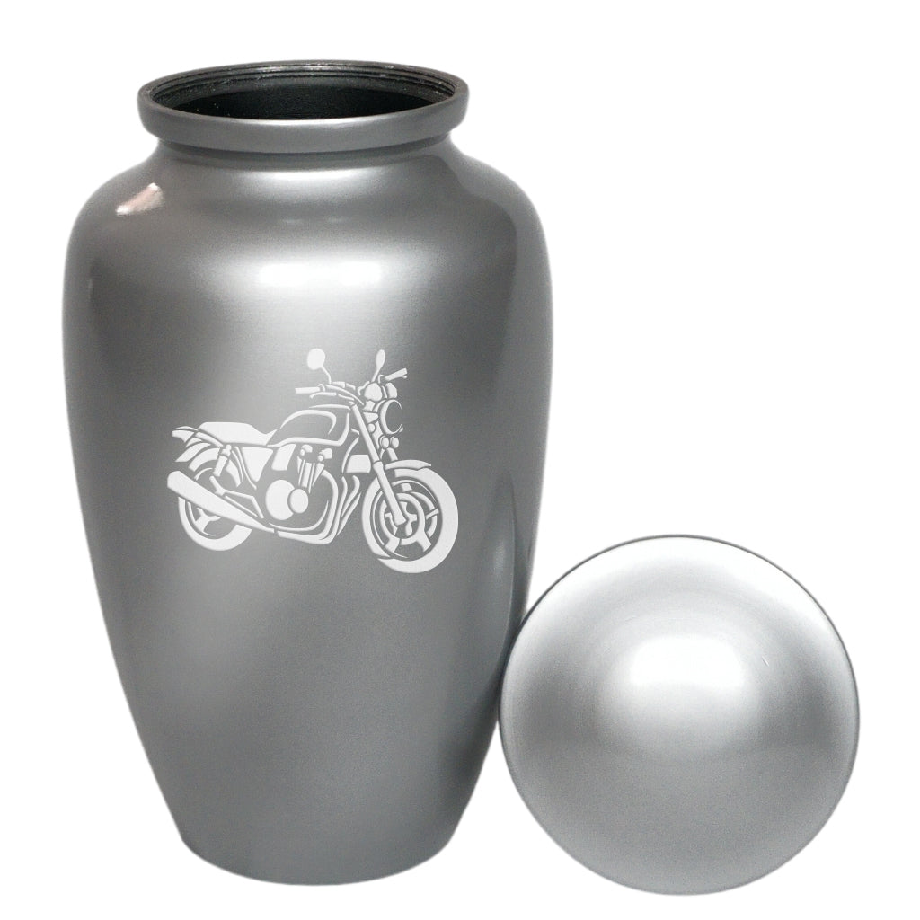 Classic Motorcycle Cremation Urn