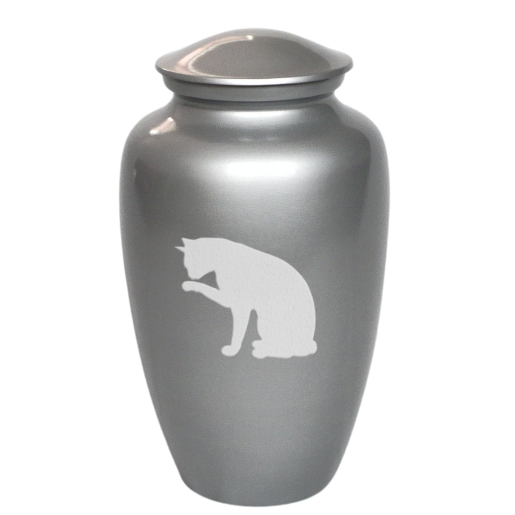 Cleaning Kitty Cat Cremation Urn