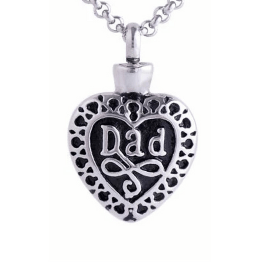 Dad Cremation Necklace