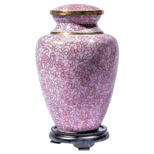 Dahlia Dream Cloisonné Urn