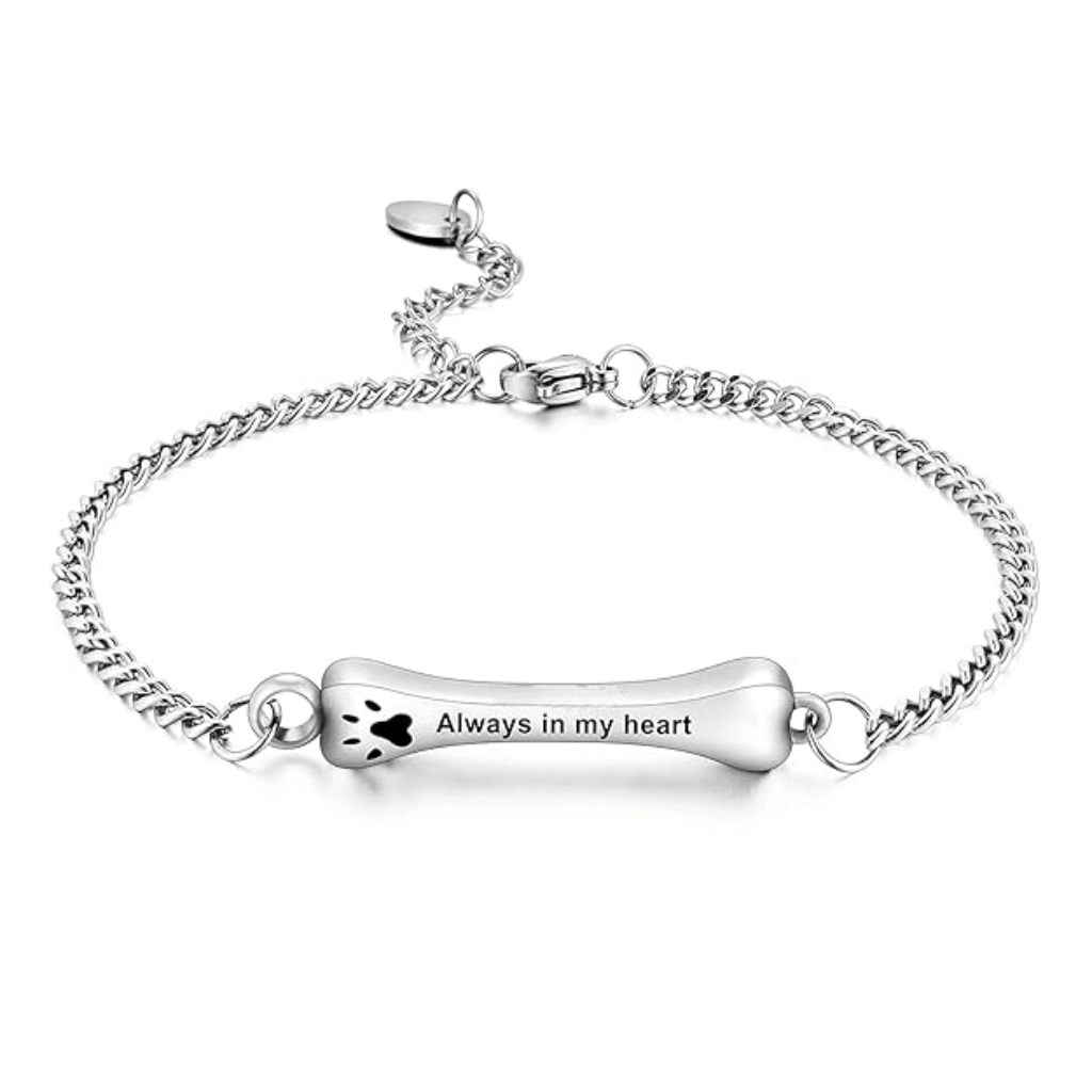 Dogs Bone Cremation Bracelet