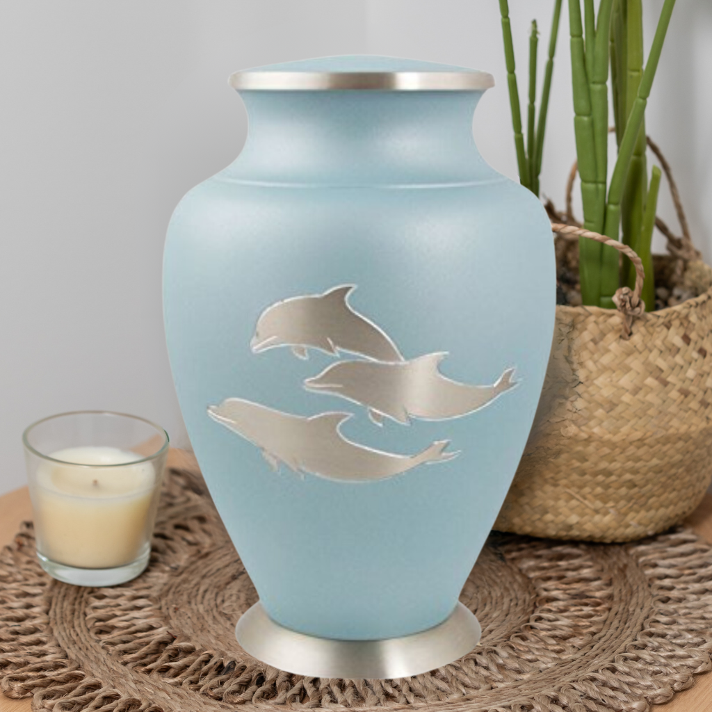 Dolphin Dream Cremation Urn