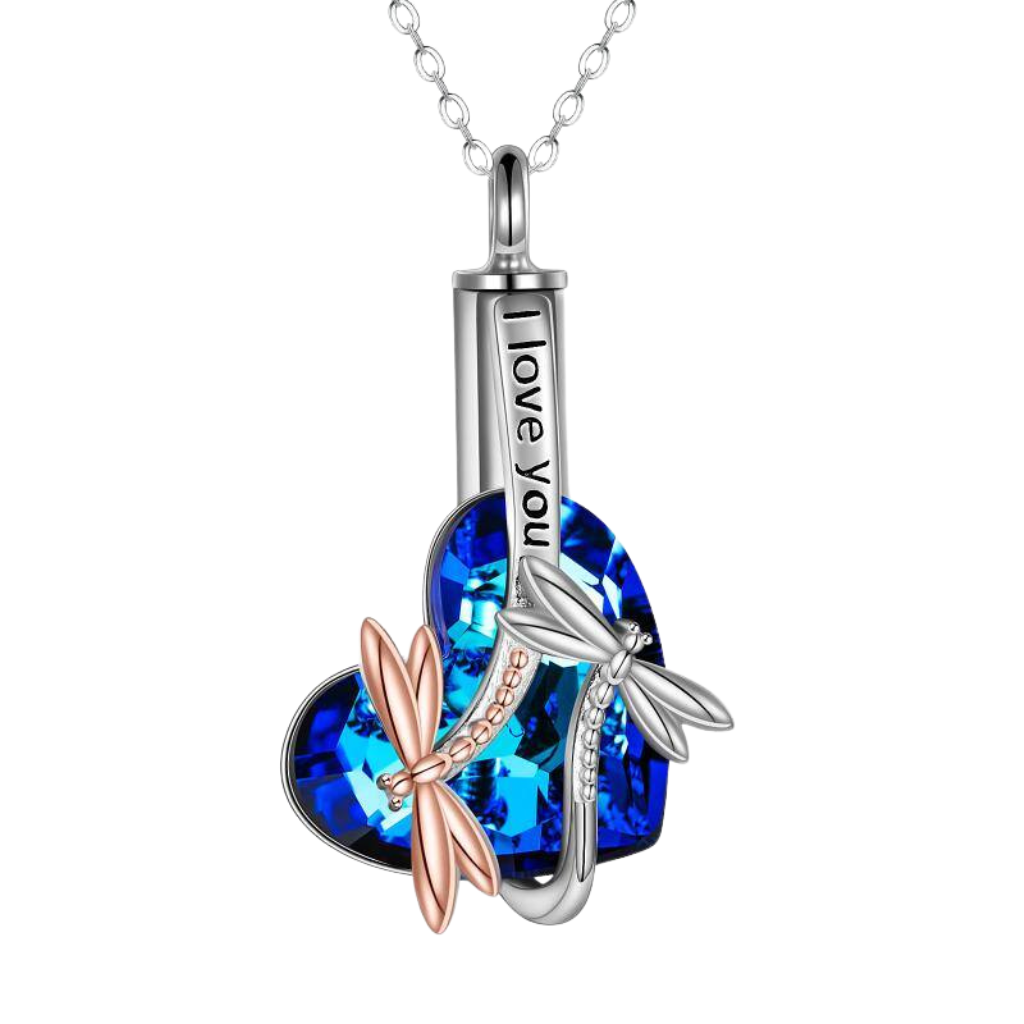 Dragonfly Dream Cremation Necklace