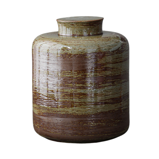 Earthen Sanctum Ceramic Urn