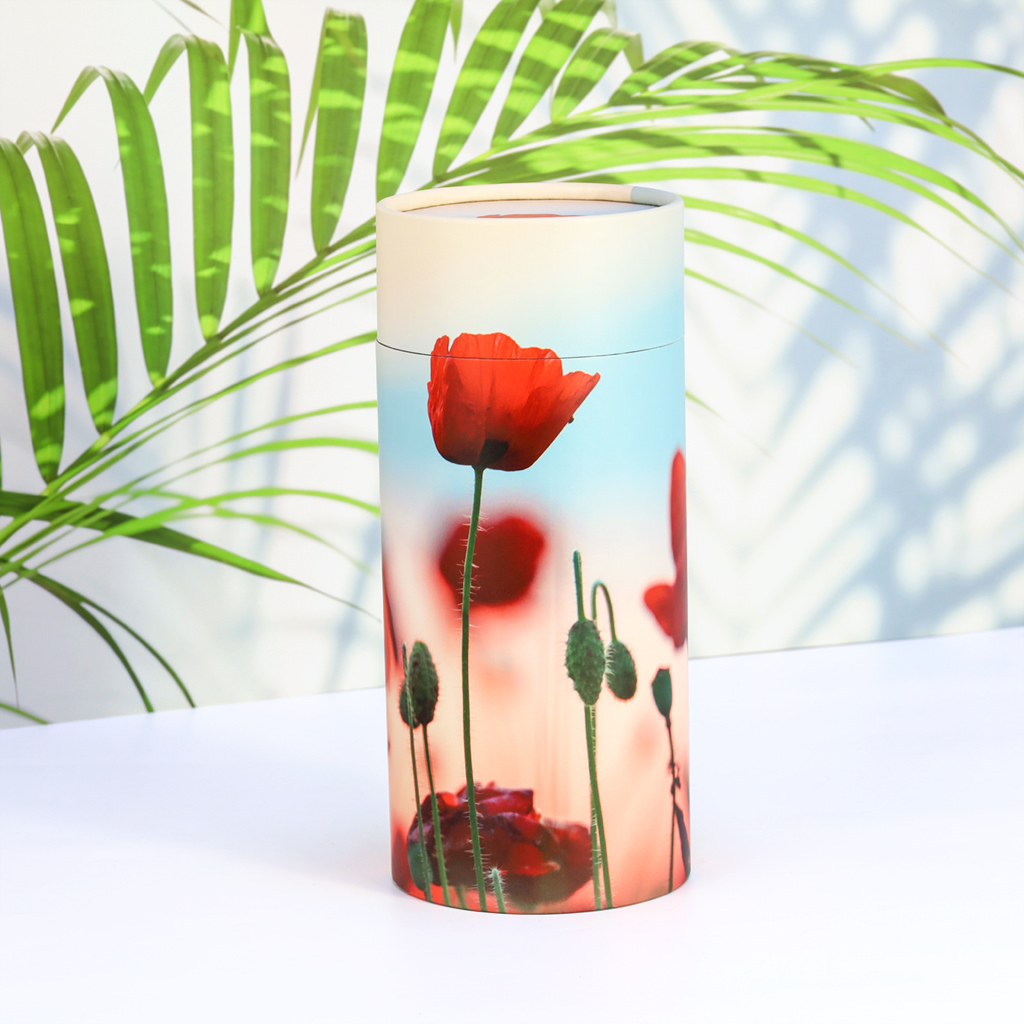 Floral Serenity Scattering Tube