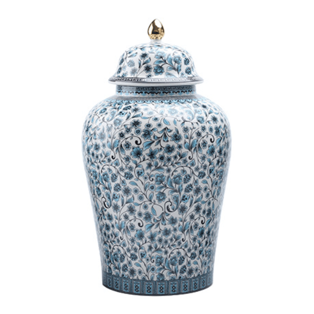 Floral Court Ceramic Urn