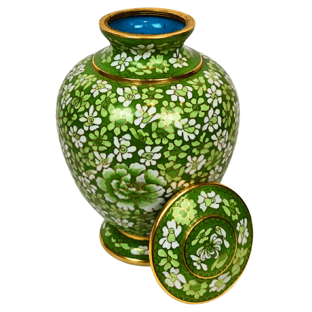 Forest Of Dreams Cloisonne Urn