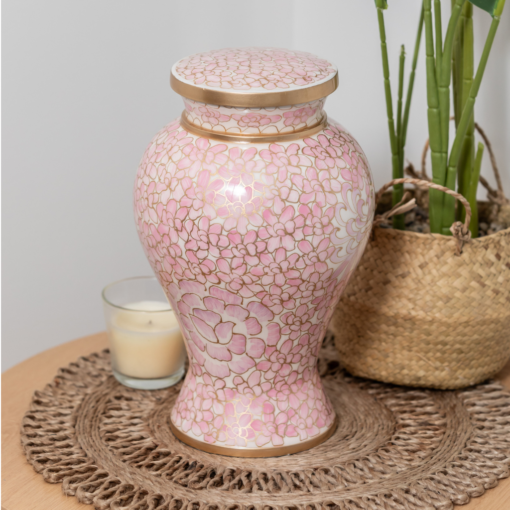 Fractal Blossom Cremation Urn