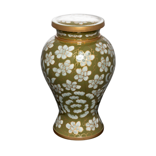 Fractal Floral Cremation Urn