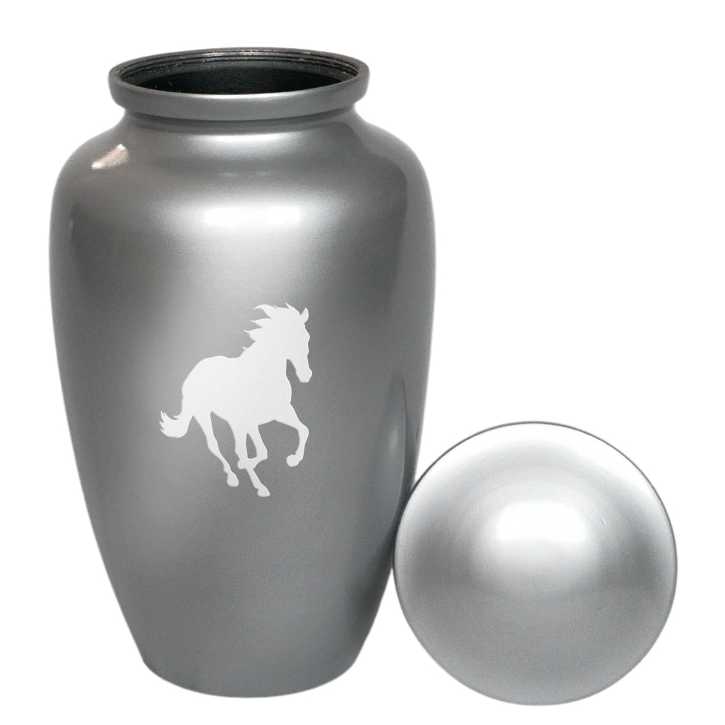 Galloping Horse Cremation Urn