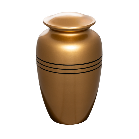 Golden Solace Cremation Urn