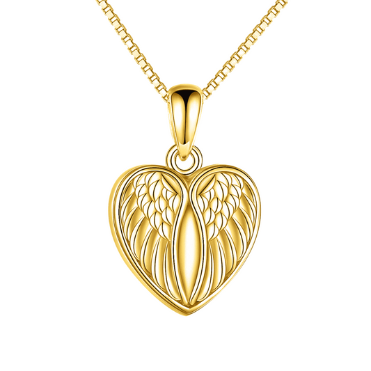 Divine Love Gold Vermeil Cremation Necklace