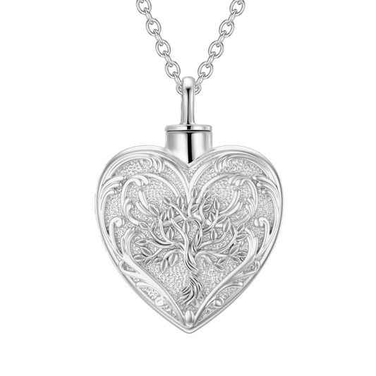 Silver Thorn Cremation Pendant