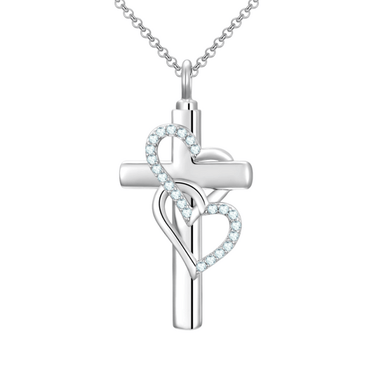 Christs Love Cremation Necklace