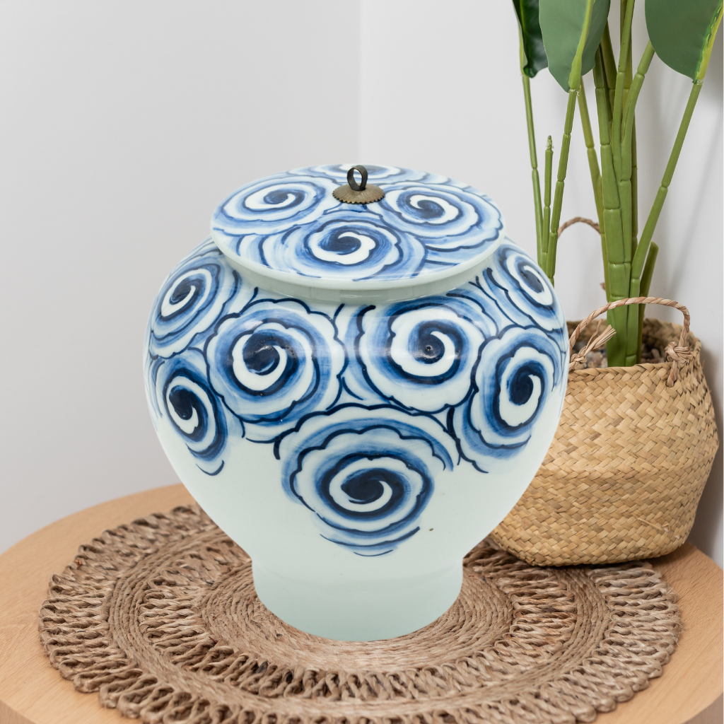 Heavenly Clouds Porcelain Cremation Urn