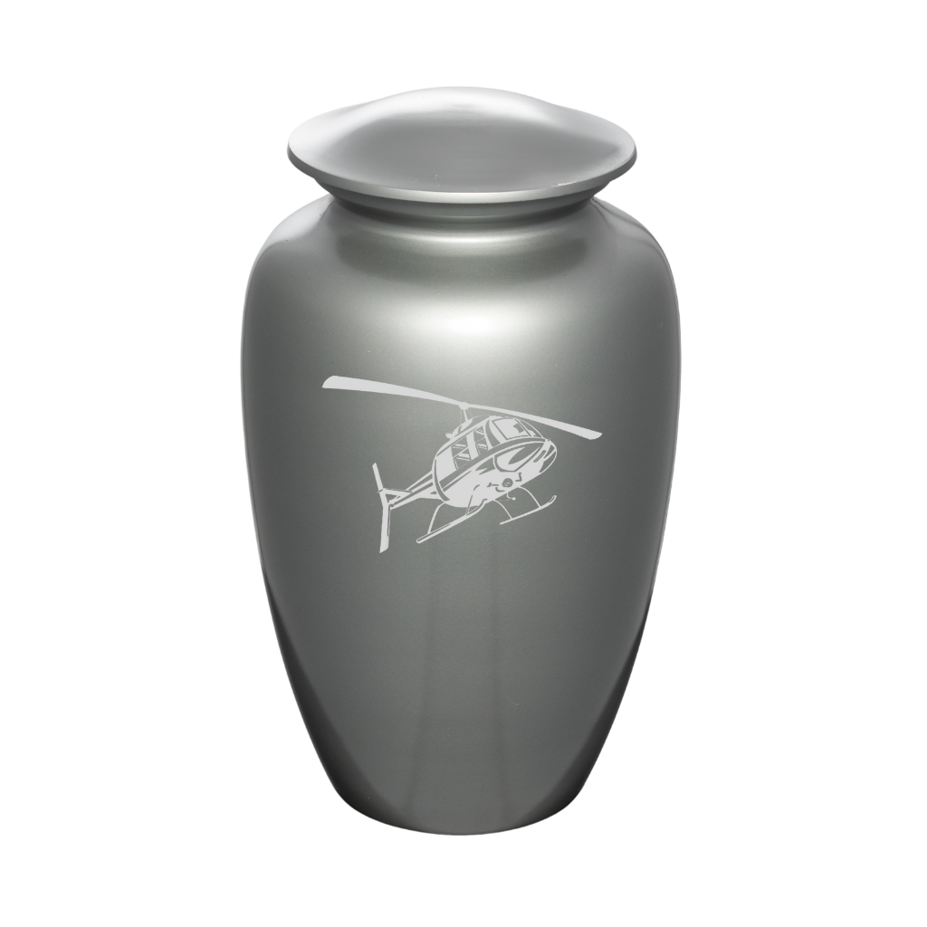 Helicopter Cremation Urn