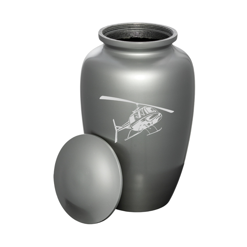 Helicopter Cremation Urn