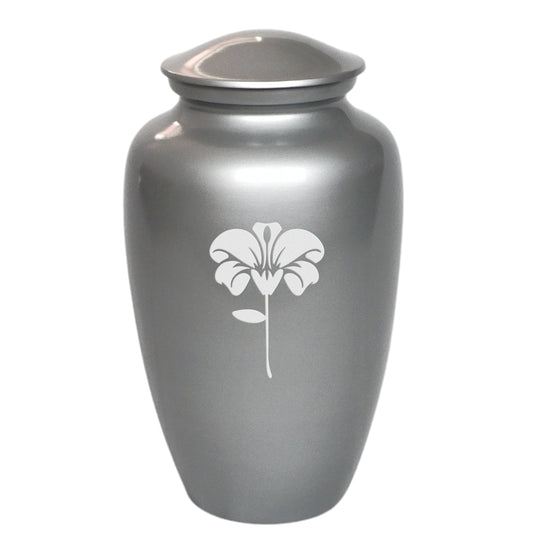 Hibiscus Harmony Floral Cremation Urn