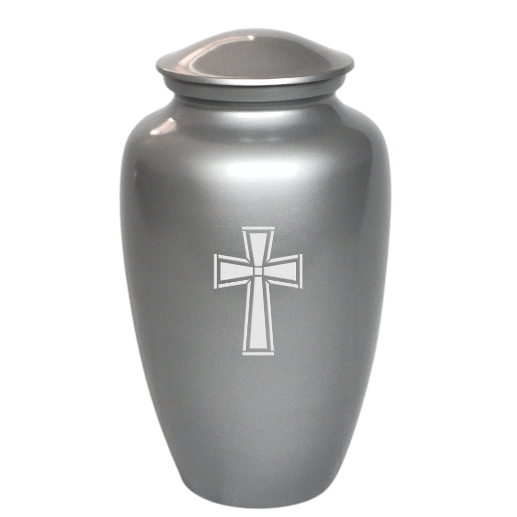 Holy Trinity Cross Cremation Urn