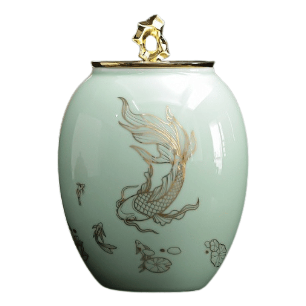 Koi Memories Ceramic Urn