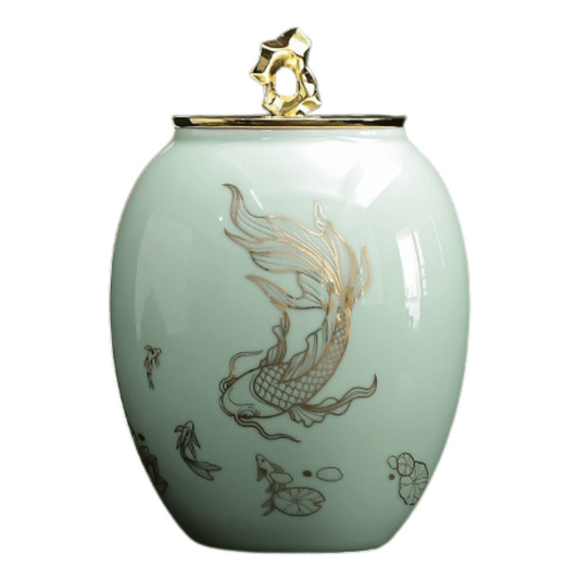 Koi Memories Ceramic Urn