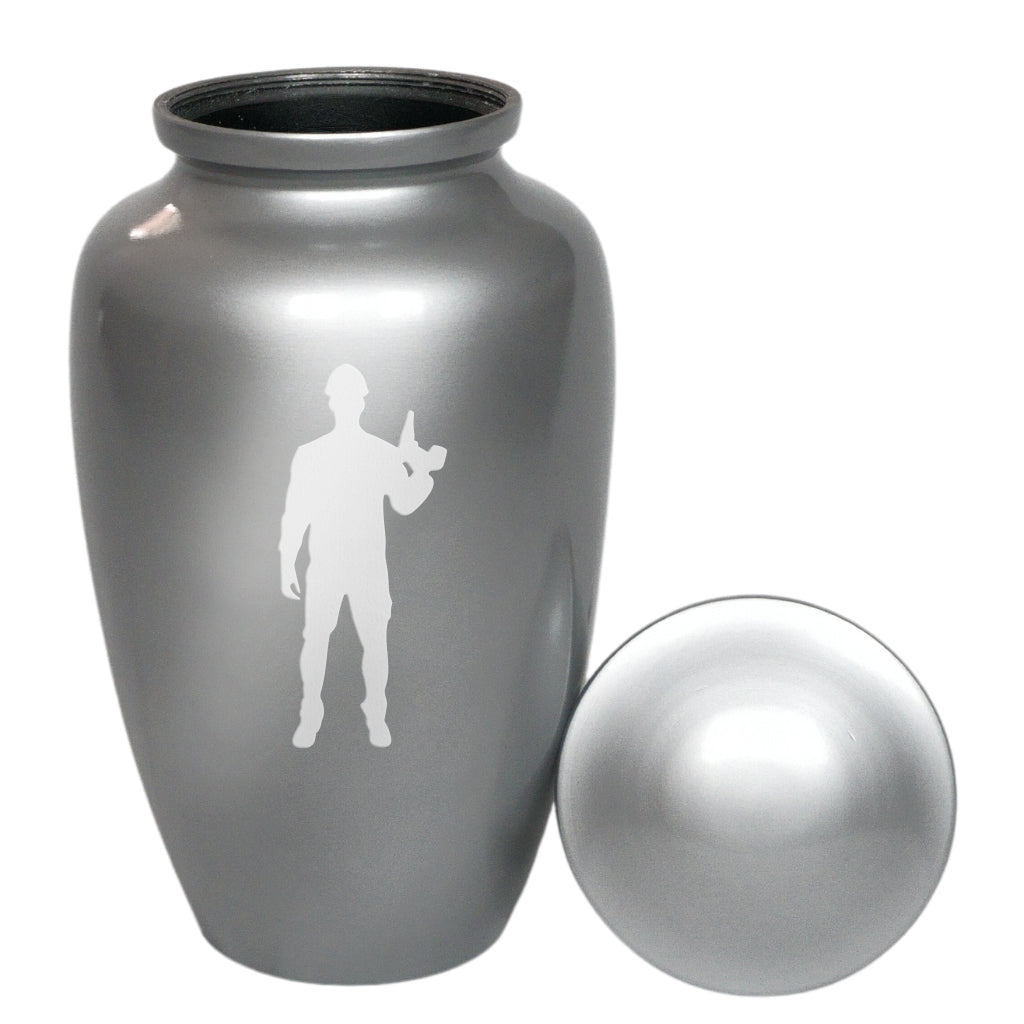 Mans Mechanic Cremation Urn