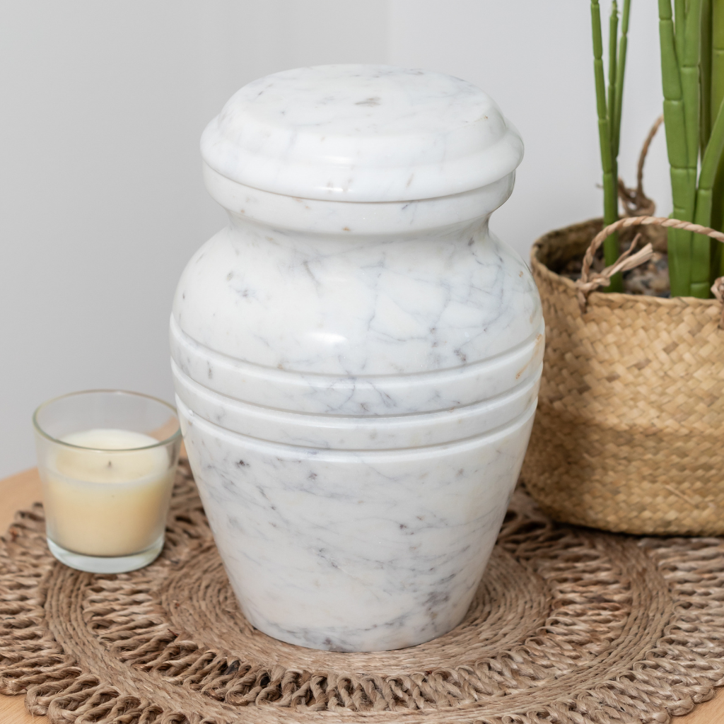 Marble Memories Cremation Urn