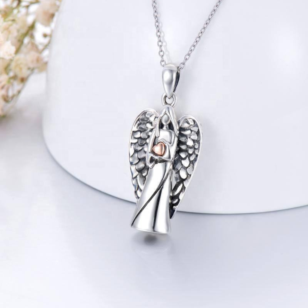 Mother Mary Cremation Necklace