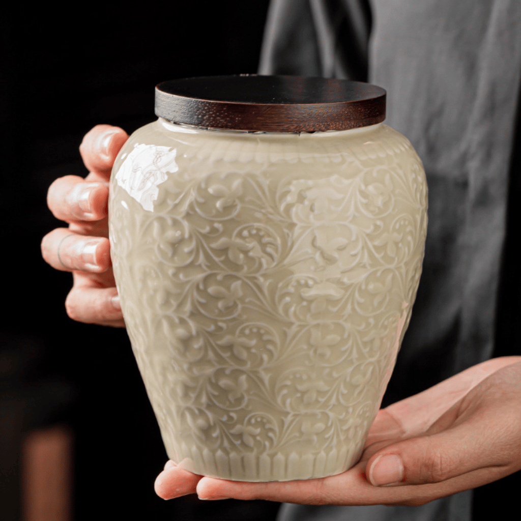 Natures Remembrance Ceramic Urn