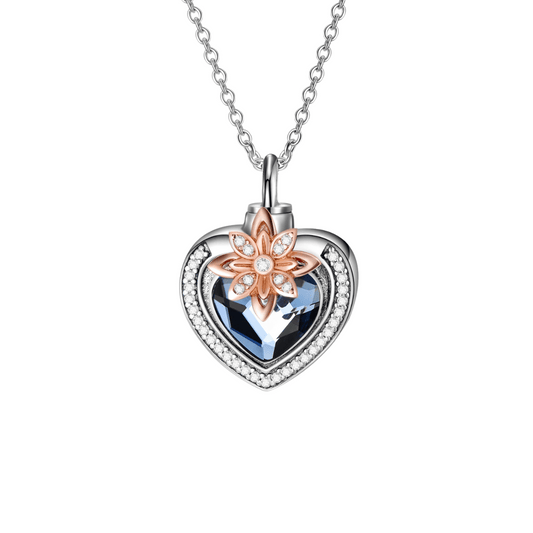 Rose of the Waves Cremation Pendant